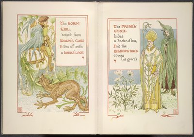 Hästsvans och munkehölje av Walter Crane
