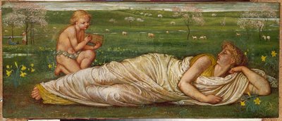 Jorden och våren, 1875 av Walter Crane