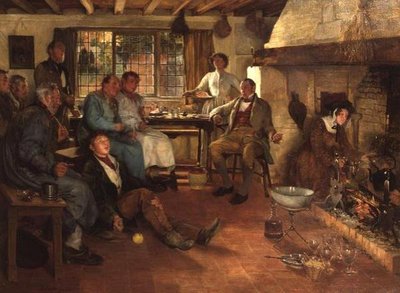 Förbereder punchen av Walter Dendy Sadler