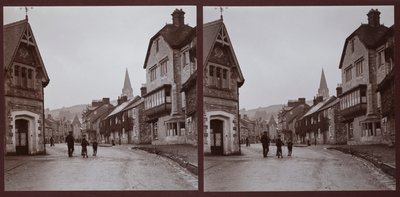 Fore Street, Beer, East Devon, Devon, 1913. av Walter Edward Zehetmayr
