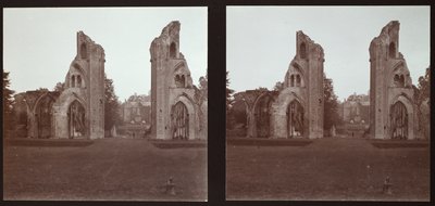 Glastonbury Abbey, Glastonbury, Mendip, Somerset, 1913. av Walter Edward Zehetmayr