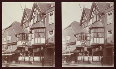 Old George Inn, 17 High Street, Salisbury, Wiltshire, 1913. av Walter Edward Zehetmayr