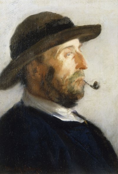Porträtt av en konstnär, 1884 av Walter Frederick Osborne