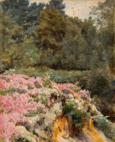 Gravel Pit Head, Royden (akvarell) av Walter Frederick Roofe Tyndale