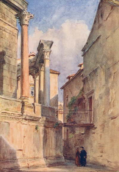Mausoleet, Spalato (färglitografi) av Walter Frederick Roofe Tyndale