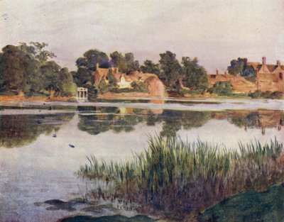 The New Forest: Beaulieu Mill (färg litho) av Walter Frederick Roofe Tyndale
