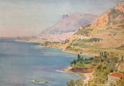 Furstendömet Monaco, c1910, 1912 av Walter Frederick Roofe Tyndale