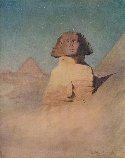 Sfinxen av månsken, c1905, 1912 av Walter Frederick Roofe Tyndale