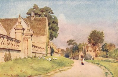 Wessex: Claverton Manor, nära Bath (färglitografi) av Walter Frederick Roofe Tyndale