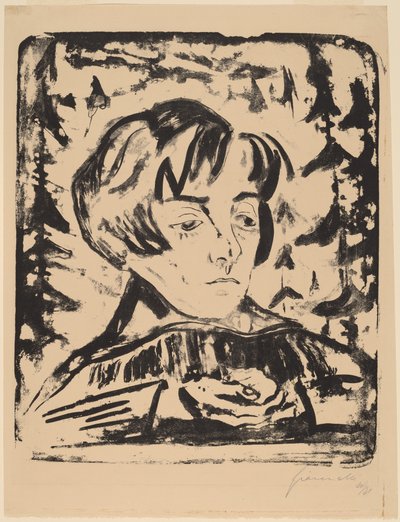Lyssna, 1920-1921. av Walter Gramatte