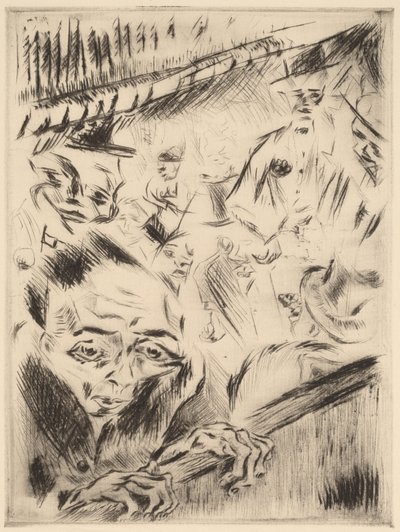 Robert på teatern, 1918. av Walter Gramatte