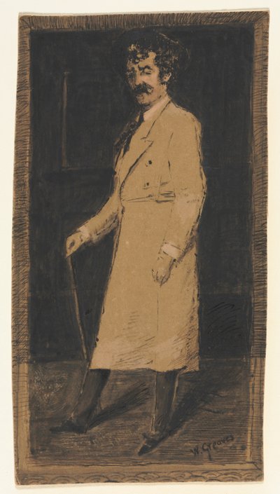 James McNeill Whistler av Walter Greaves