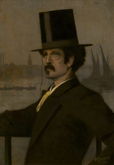 James McNeill Whistler av Walter Greaves