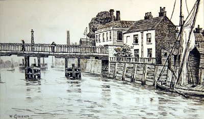 Swan Tavern, Battersea av Walter Greaves