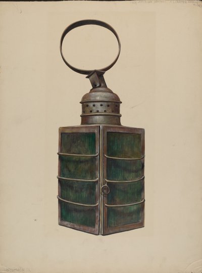 Lykta, c. 1938. av Walter Hochstrasser