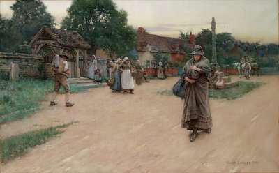 Förrådd, 1887 av Walter Langley