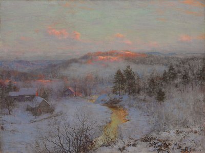 Avtagande vinter av Walter Launt Palmer