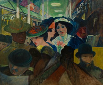 Tunnelbanan av Walter Pach