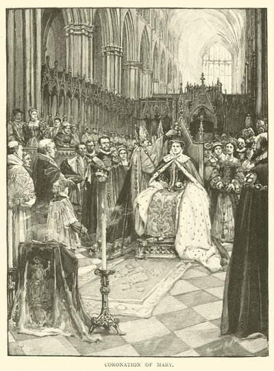 Maria kröning av Walter Paget