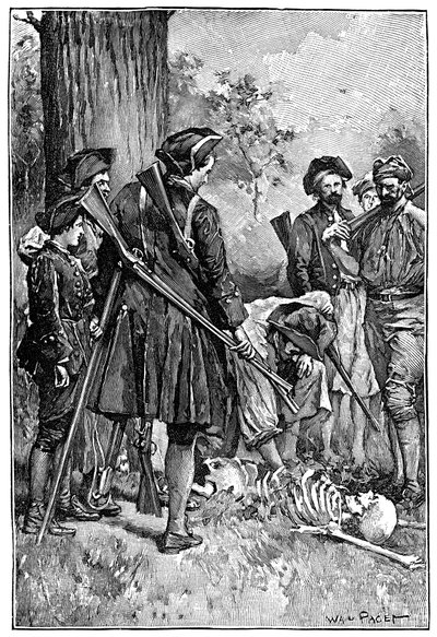 Illustration av Walter Paget (1863-1935) till romanen "Treasure Island"" av Robert Louis Stevenson (1850-1894) 1900 av Walter Paget