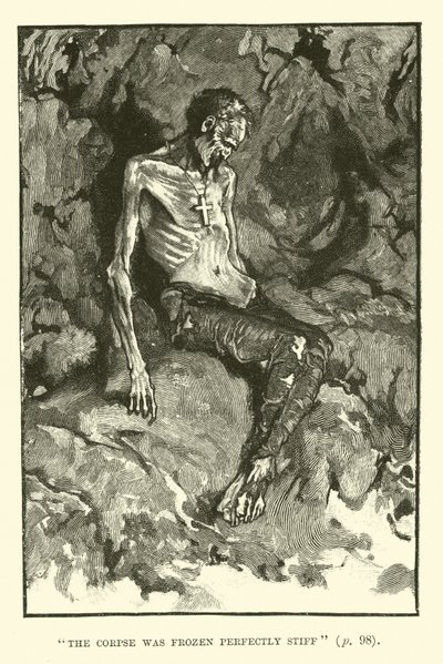 Illustration för King Solomons Mines av H Rider Haggard av Walter Paget