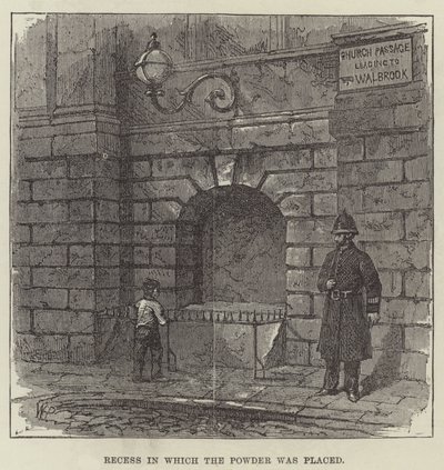 Försöket att spränga Mansion House av Walter Paget