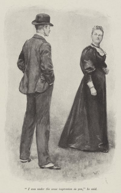 Det andra huset, av Henry James av Walter Paget
