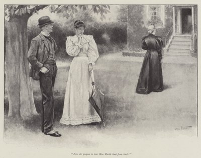 Det andra huset, av Henry James av Walter Paget