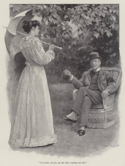 Det andra huset, av Henry James av Walter Paget