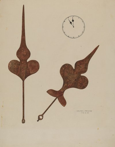 Kyrkans urvisare, 1938. av Walter Praefke