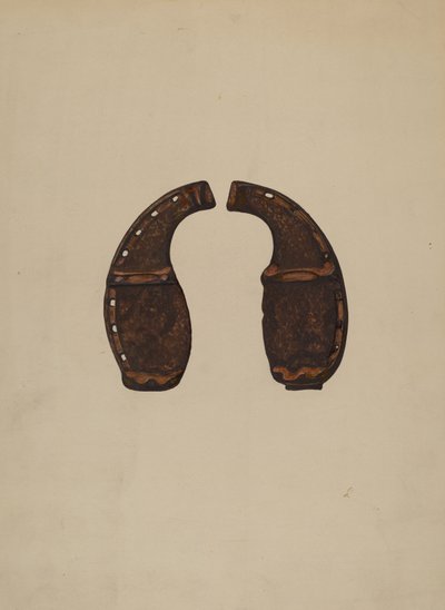 Ox Shoes, c. 1936. av Walter Praefke