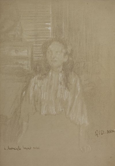 6 Mornington Crescent N.W. av Walter Richard Sickert