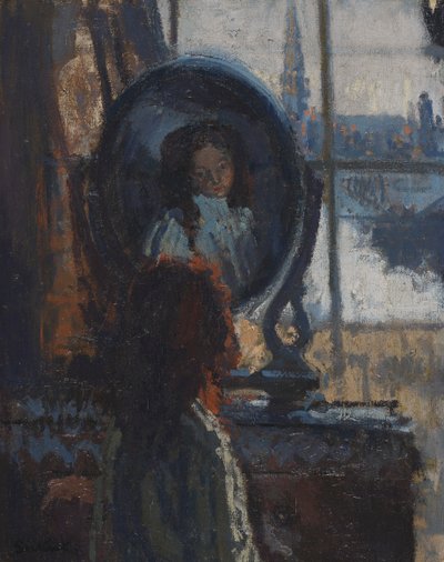Flicka vid ett glasögon, lilla Rachel av Walter Richard Sickert