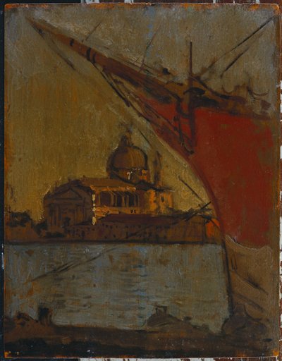 Il Redentore, från Zattere, Venedig, c.1895-96 av Walter Richard Sickert
