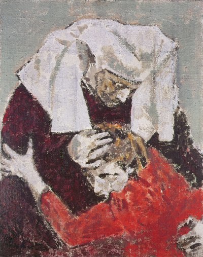 Juliet och hennes sjuksköterska, 1935/6 av Walter Richard Sickert