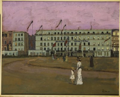 L"Hotel Royal, Dieppe, ca 1894 av Walter Richard Sickert