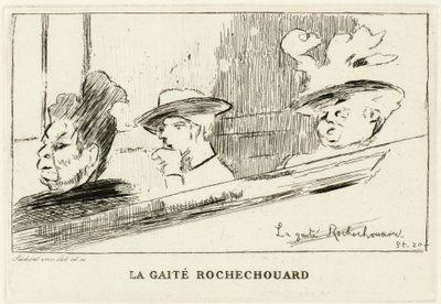 La Guite Rochechuart av Walter Richard Sickert
