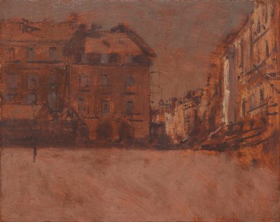 La Grande Rue, Dieppe (olja på duk) av Walter Richard Sickert