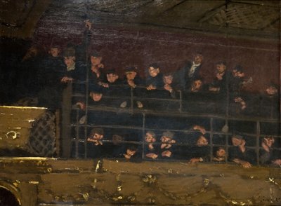 Noctes Ambrosionae, Gallery Of The Old Mogul, 1906-07. av Walter Richard Sickert