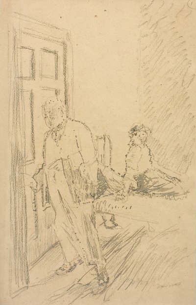 På väg till puben av Walter Richard Sickert