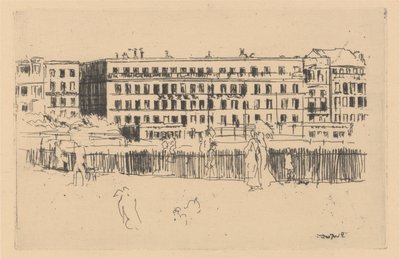 Gamla Hotel Royal Dieppe av Walter Richard Sickert