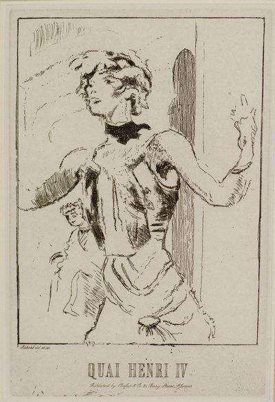 Quai Henrik IV av Walter Richard Sickert