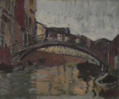 San Trovaso, Venedig, ca 1904 av Walter Richard Sickert
