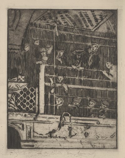 The Old Mogul Tavern, Drury Lane, 1908, publicerad 1929 av Walter Richard Sickert