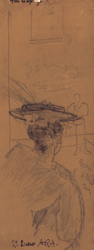 Trapesen (penna) av Walter Richard Sickert