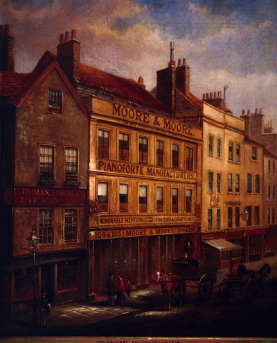 Bishopsgate, London, 1871, 1872 av Walter Riddle