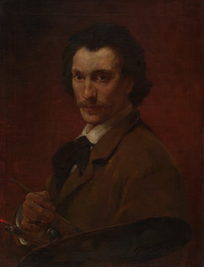 Självporträtt av Walter Shirlaw