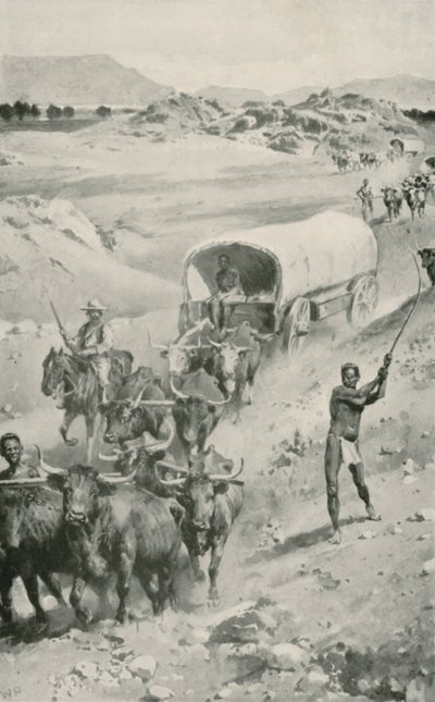 Den stora boervandringen till Natal 1835-36 av Walter Stanley Paget