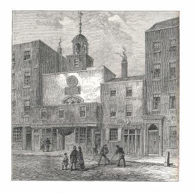 St Ethelburgas kyrka, 1878 av Walter Thornbury