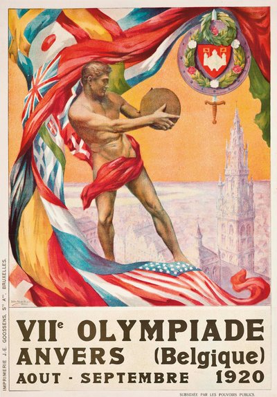 De olympiska sommarspelen 1920 i Antwerpen 1920. av Walter van der Ven